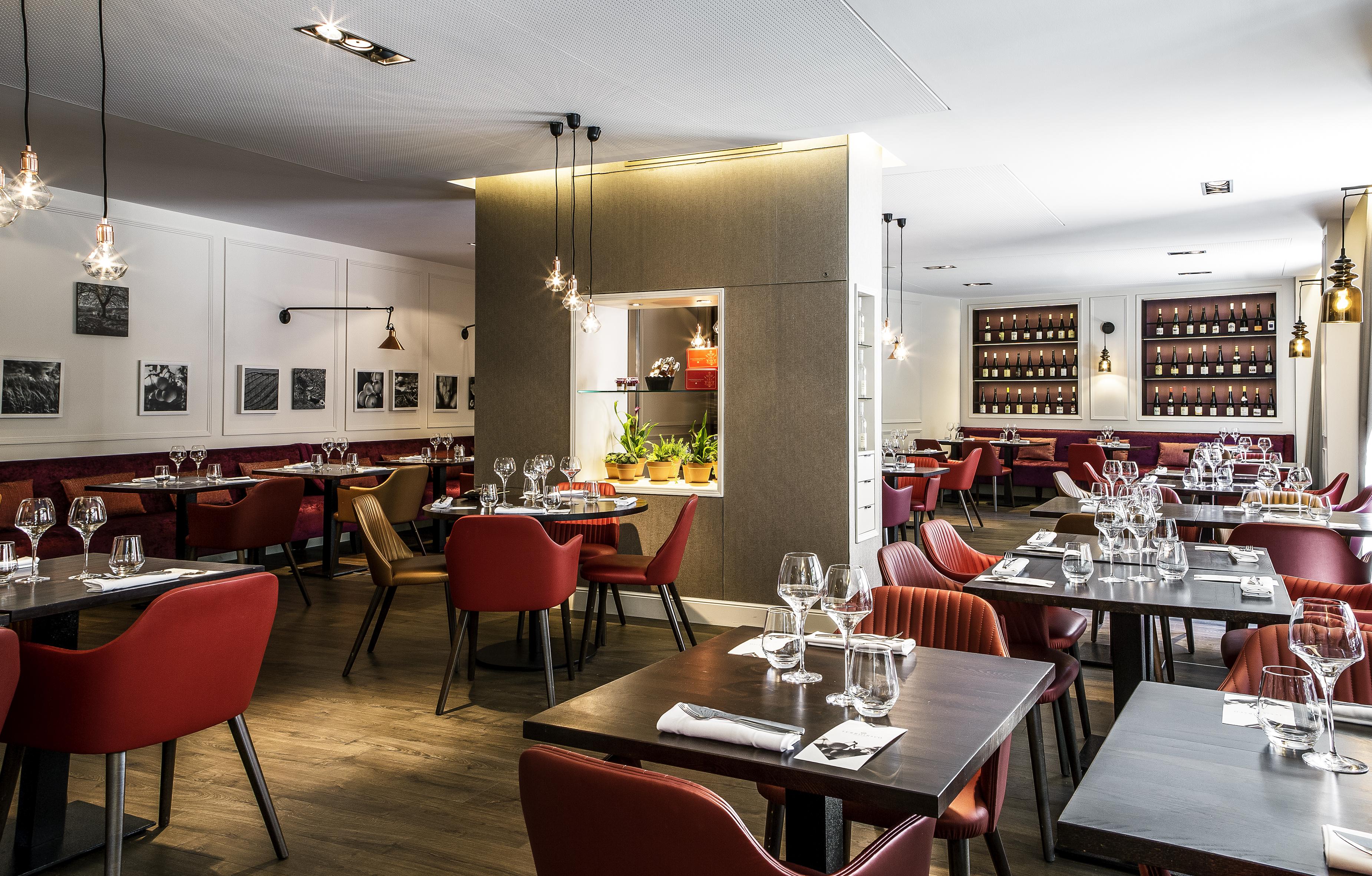 Sofitel Strasbourg Grande Ile Hotel Exterior photo Interior of the restaurant